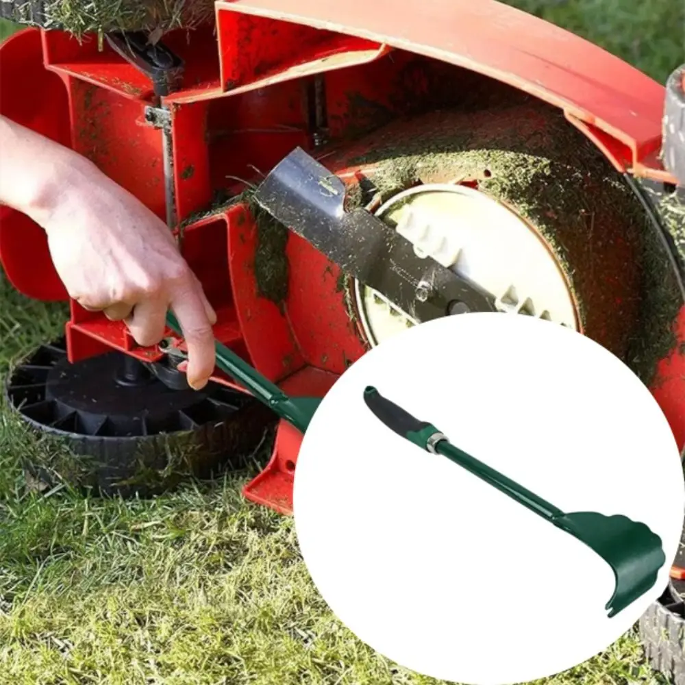 

Сверхмощный инструмент для чистки газонокосилки, цельный садовый инструмент, набор садовых скребков, железная конструкция, очиститель газонокосилки