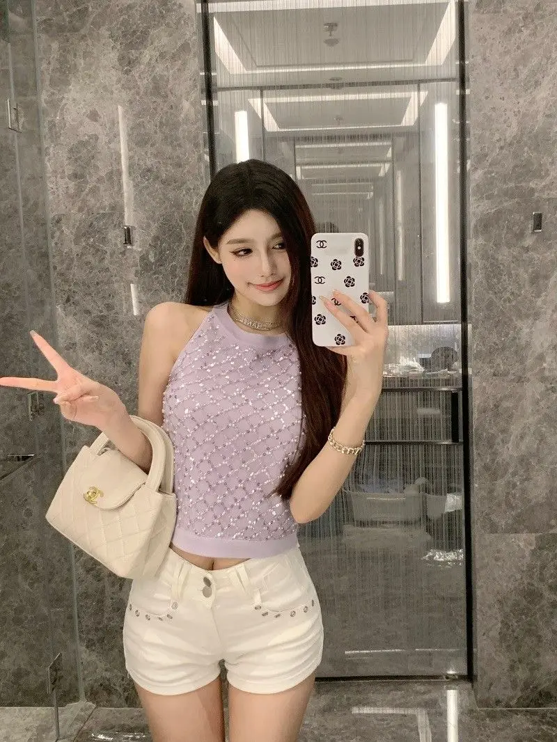 Hot Girl Design برشام مرونة ضيقة واسعة الساق المرأة تنوعا عالية الخصر ألف خط السراويل