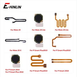 Home Return Button Key Fingerprint Sensor Scanner Connector Flex Cable Touch ID For HuaWei Mate 20 Lite X 20X P Smart Plus 2019