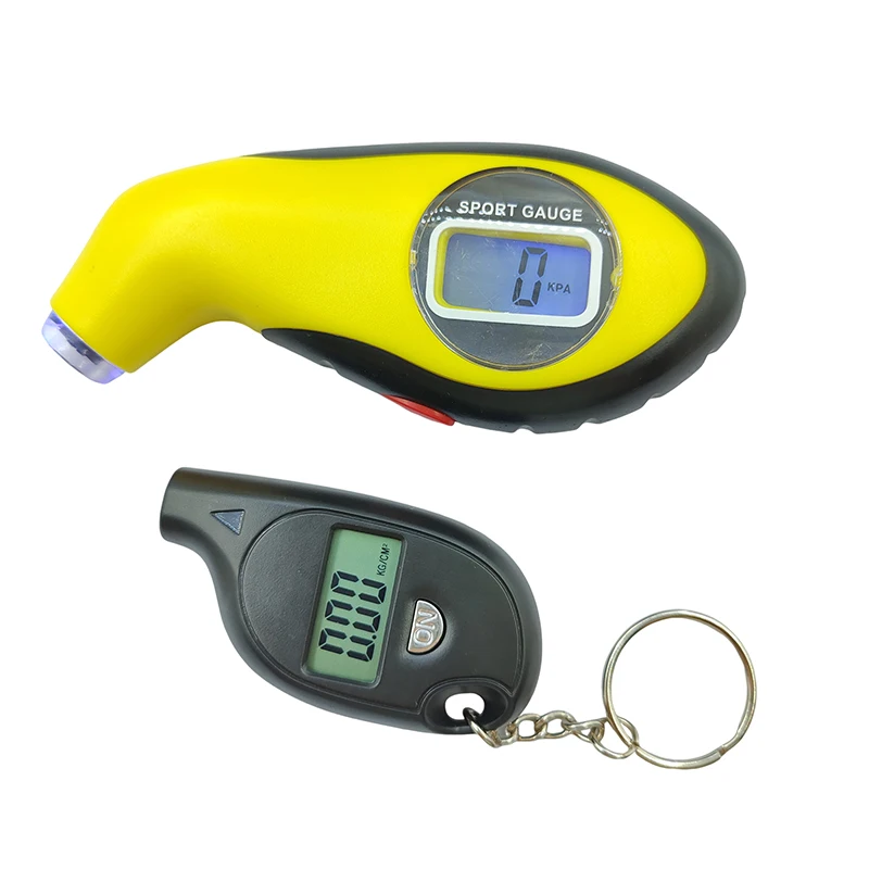 

Auto Motorcycle Tyre Pressure Digital Meter Portable LCD Display Tire Pressure Monitor
