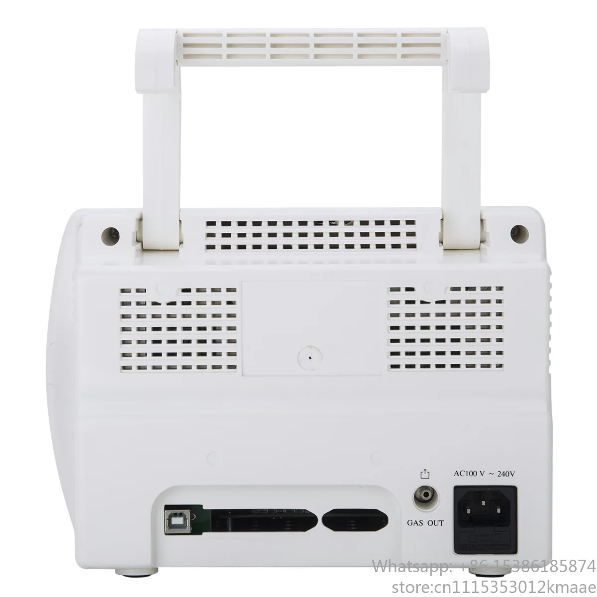Vequyn 7-Inch Multi-Parameter Veterinary Monitor with CO2, SpO2, ECG, and Temperature Monitoring