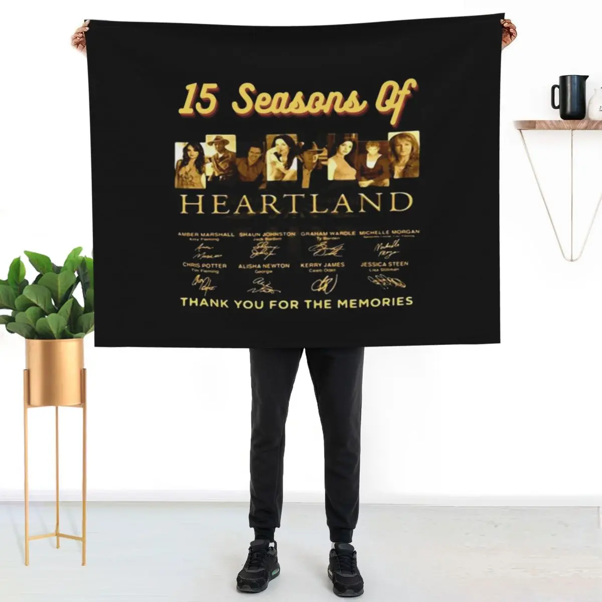 Heartland, Heartland 15 Seasons Throw Blanket manga Bed Fashionable Blankets For Bed warm winter Camping Luxury Throw Blankets