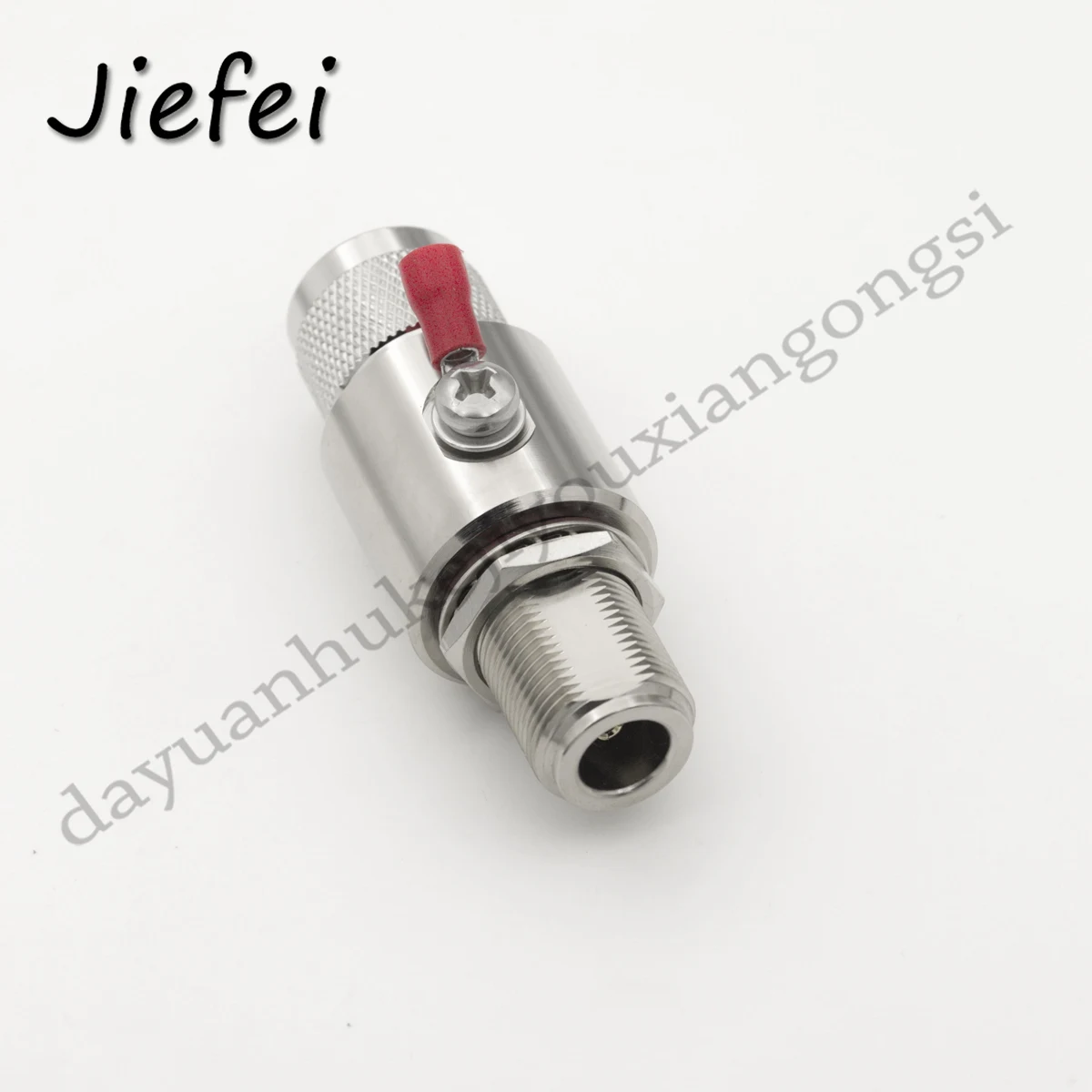 

10pcs N-JK n male to n female antenna feeder lightning arrester N-type surge protector 0-3G communication antenna