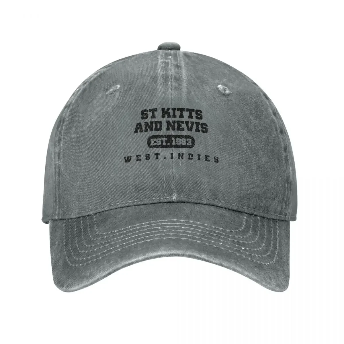 St Kitts and Nevis - West Indies Baseball Cap Vintage Christmas Hat Beach Bag Golf Women Men's