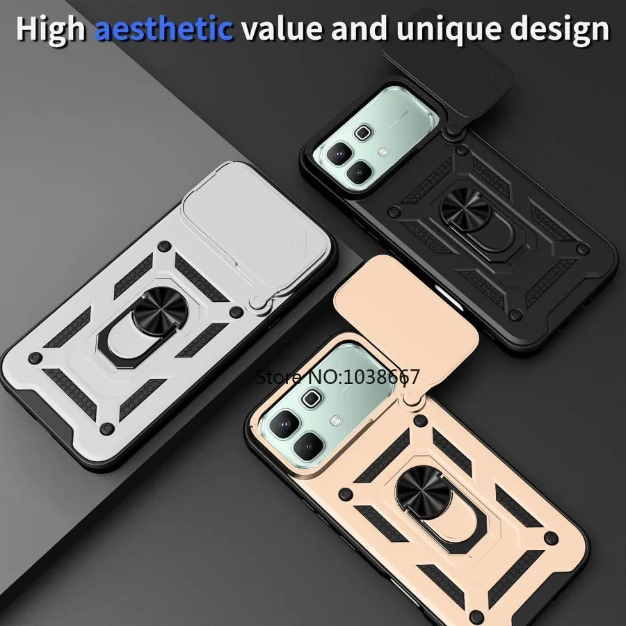 Case For Infinix Note 60 Pro 50 40 30 Edge Hot 60 Pro Plus 70 50 40 50i 60i 40i 30 30i Zero Smart 20 10 Lens Protective Case - view 5