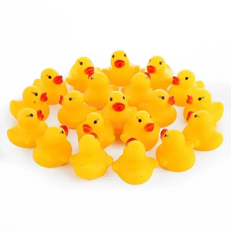 

Cute Baby Kids Squeaky Rubber Ducks Bath Bathe Room Water Fun Game Playing Newborn Boys Girls Toys for Children