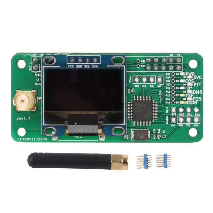 Raspberry Pi mmdvm digital hotspot, expansion board MMDVM DMR P25 YSF DIY matching parts