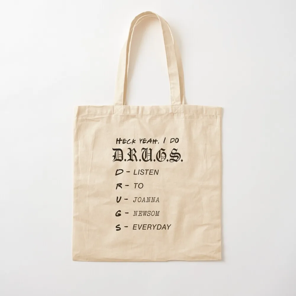 

Heck Yeah, I Listen to Joanna Newsom Everyday Tote Bag Fabric bag ecological bags Canvas Tote Bag