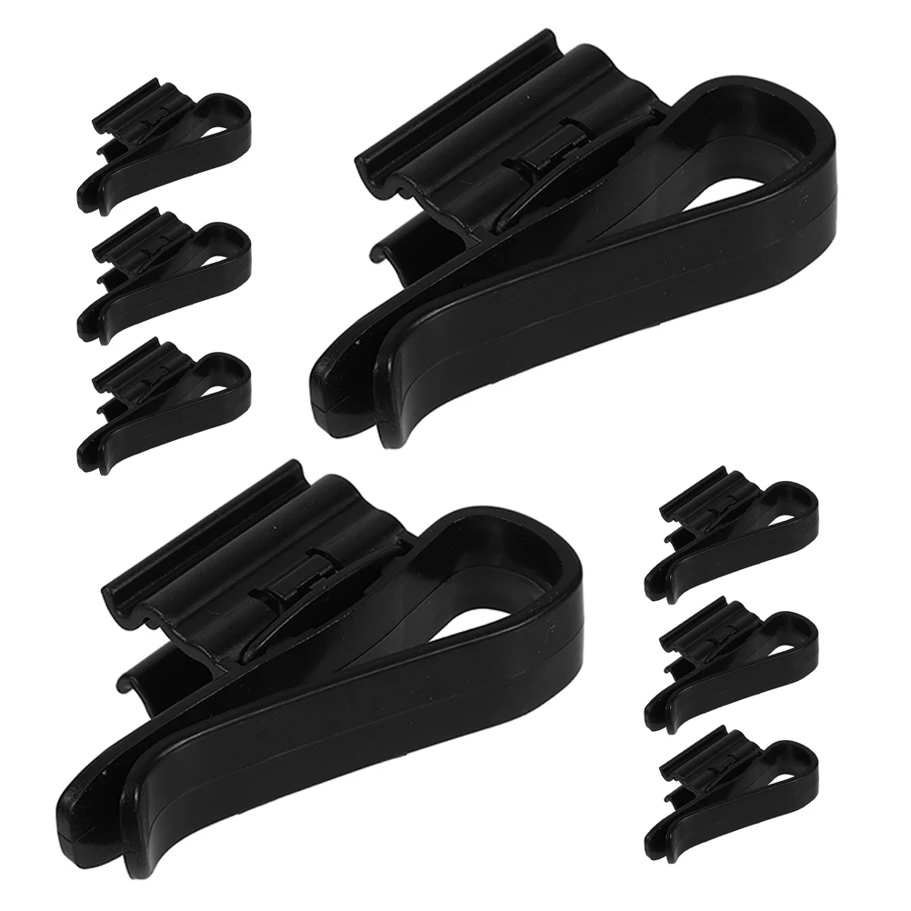 

8pcs Water Pipe Fixing Clamps Aquarium Holder PVC Hose Clips Glass Covers Tube Clips Fish Accessories Pet Supplies
