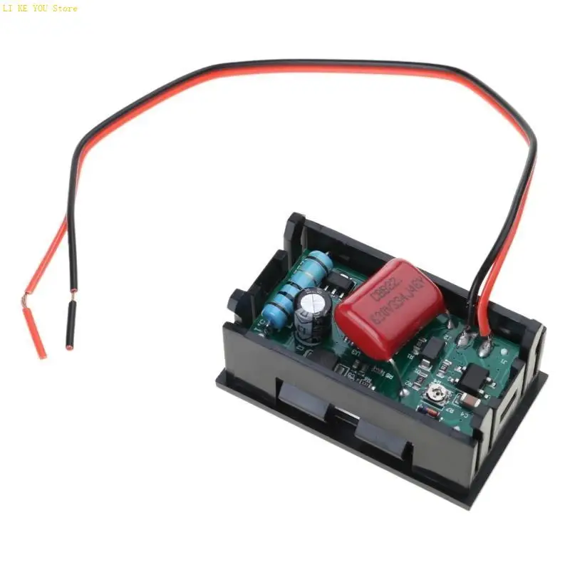 W3JE Universal AC 50V-550V AC 220V 380V Mini Voltmeter 0.56inch Meter Gauge