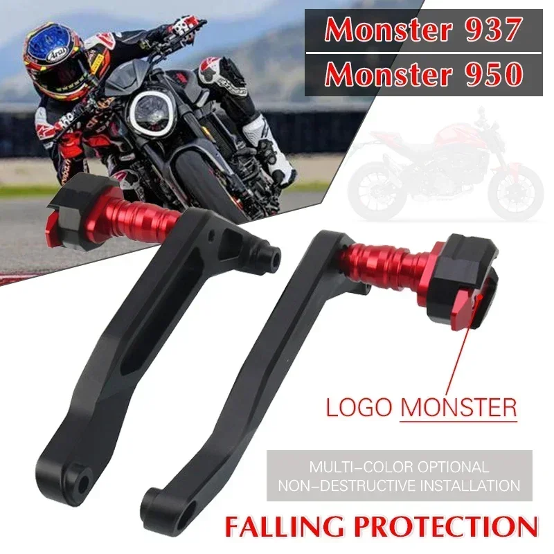 

For DUCATI Monster 950 MONSTER 937 2021-2023 Motorcycle Falling Protection Frame Slider Fairing Guard Crash Pad Protector