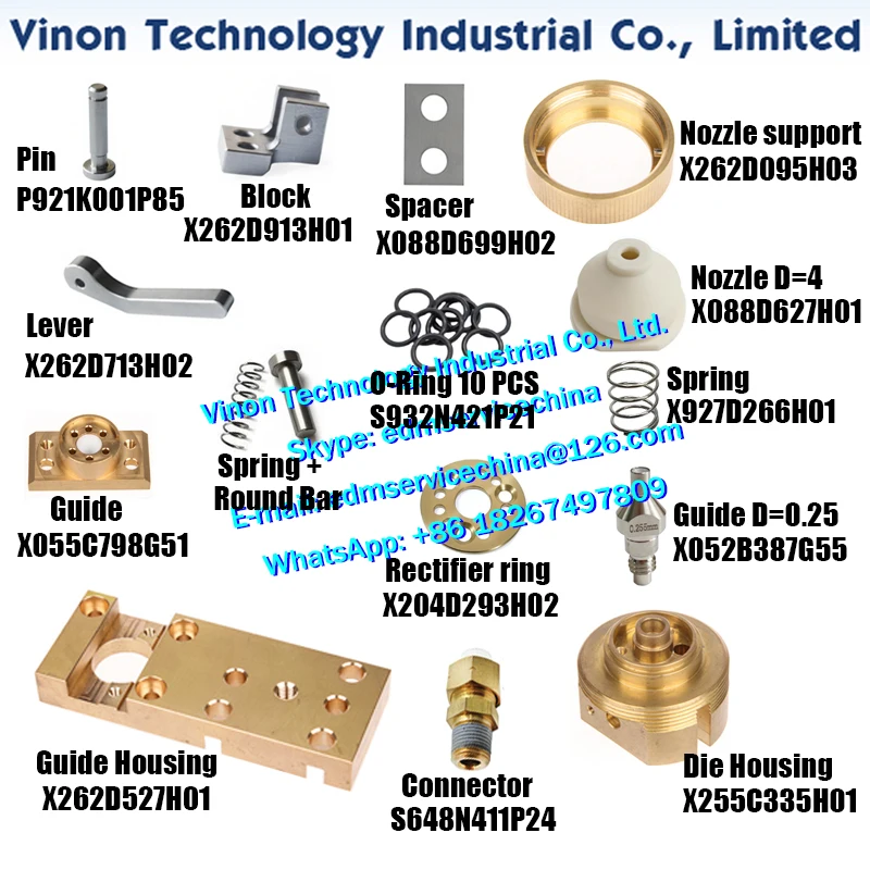 X262D527H01, X255C335H01, X055C798G51, X262D738G51, X088D699H02, P921K001P85, X262D713H02, S648N411P24, X204D293H02 BA8 Führungshalter – Detail 1