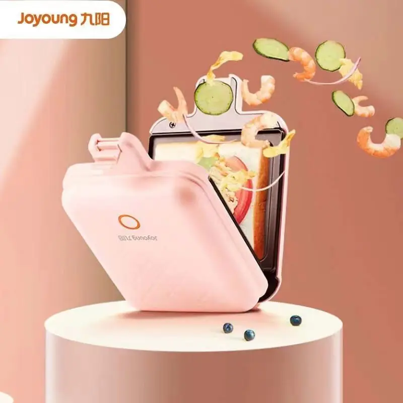 Jiuyang Joyoung Sandwich Machine Breakfast Machine Mini Pancake Pot Electric Cake Bell Light Food Machine  (Powder)