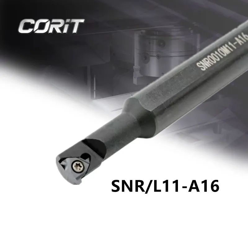 CORIT SNR/L11-A16 Thread Holder Internal CNC Thread Cutter Bar with Carbide Insert 11IR Metal Cutter SNR/L0008K11 SNR/L0010K11