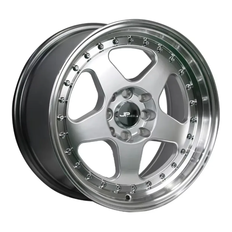 

JPwheels Aftermarket Cast 4x100 4x114.3 Car Wheels DOT/TUV 15 16 17 Inch Alloy Car Wheels Rims #M3041