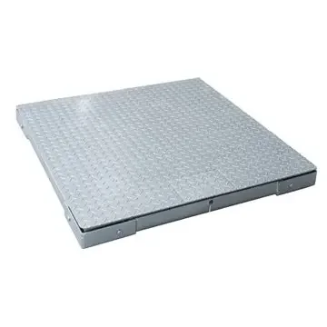 Kingtype electronic platform scale 2 tons steel patterned plate electronic weighing scale