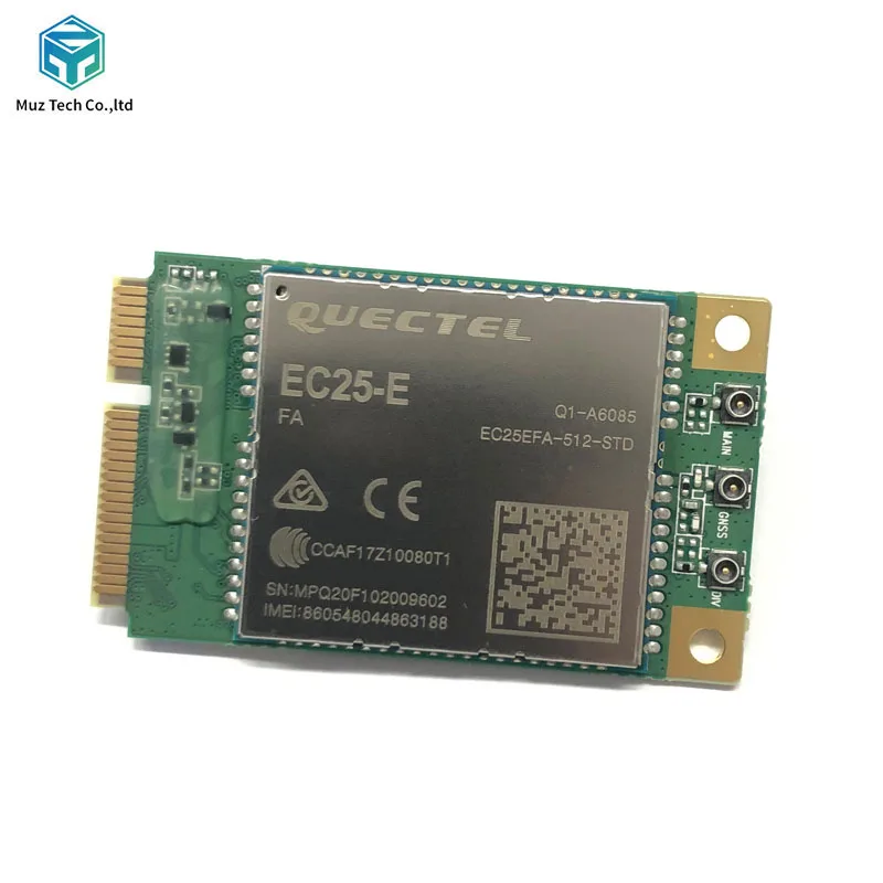 

Дропшиппинг В наличии Модуль Quectel EC25 серии LTE CAT4 GNSS EC25EFA EC25AFFA EC25AFXGA EC25AUFA EC25AUXGR MINIPCIE