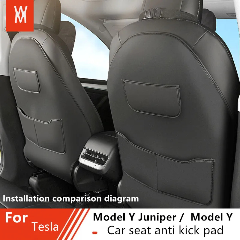 

Подходит для Tesla Model Y Juniperseat Model Y, противоударная накладка, противоударная накладка на заднее сиденье, аксессуары «все включено»