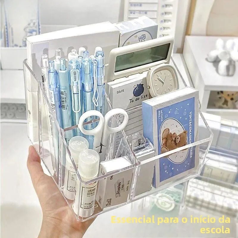 新学期必需品-学生寮用品-ペンホルダー収納シリンダー-高校生-中学生-大学生向け