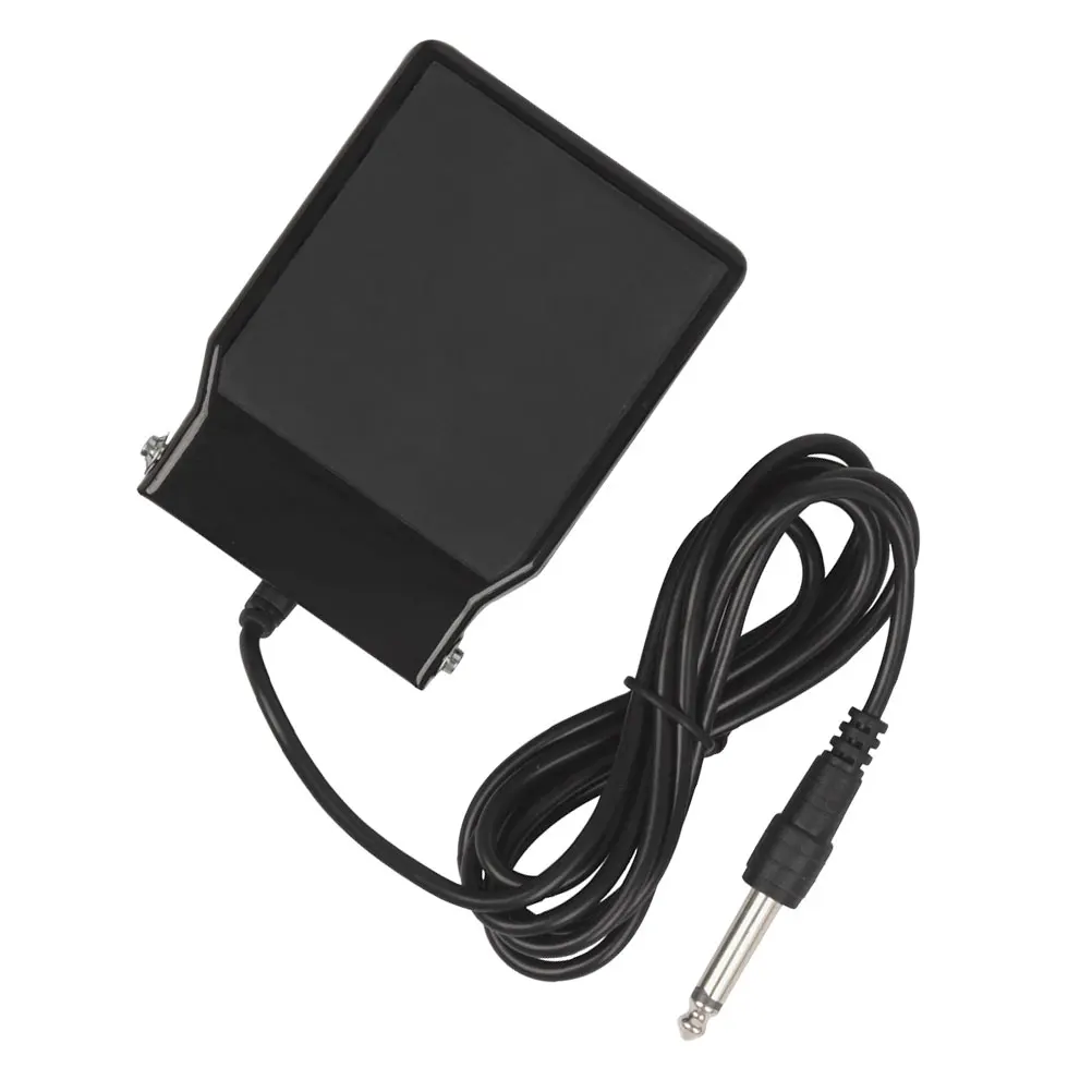 

1pc Electric Piano Sustain Pedal Black Widened Foot Accessory Durable ABS Metal Continuous Sound Effect Keyboard Parts Thickened