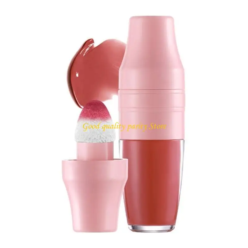 M4YA Unique Color Shake Lip Stain Gloss Smooth Look for Ladies Easy to Use