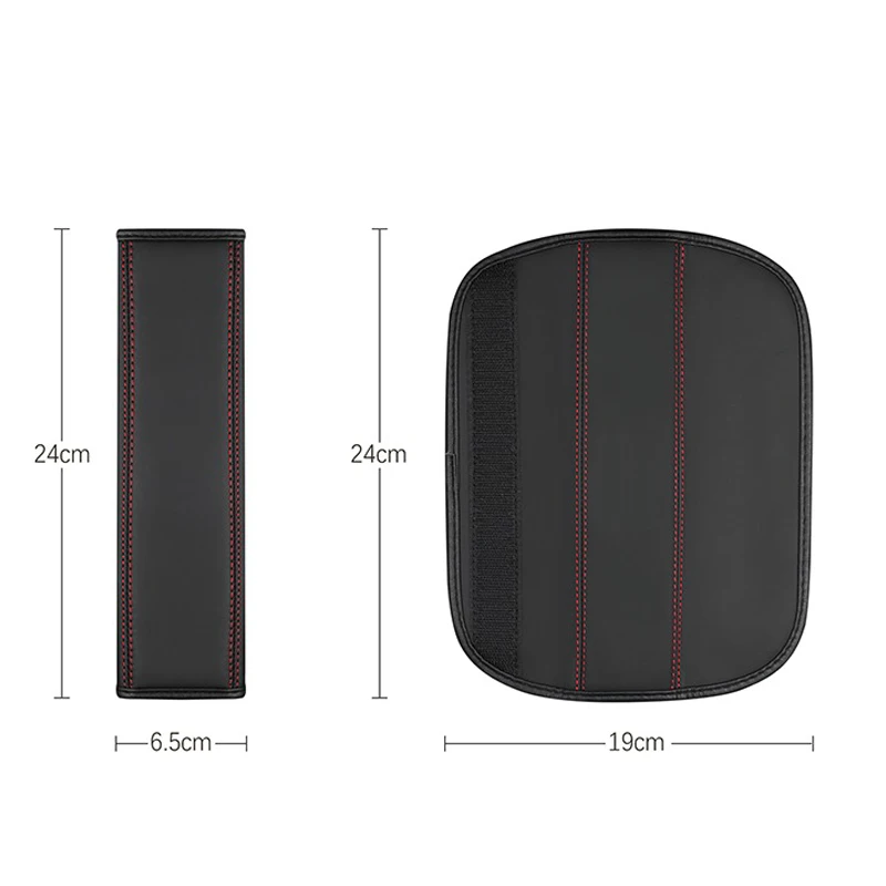 Leather Car Seat Shoulder Belt Cover Protector Pad For Tesla Model 3 Model S X Model Y Roadster SpaceX Auto Interior Accessories