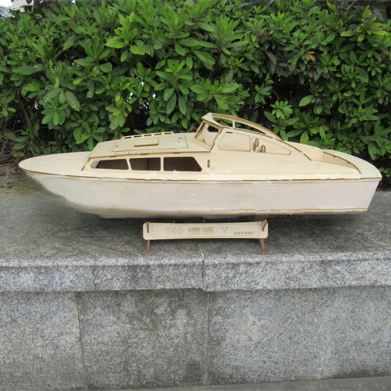 Modeling Kit Wood Ship Model 760 Spray Pump Version Large Depth V-model Hand Made Ship Model Kit