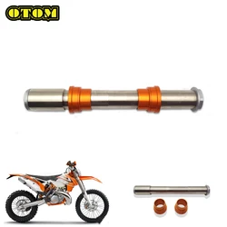 Motorcycle For KTM HUSQVARNA Front Axle Wheel Axis With Hub Spacer Bushing Nut EXC250 EXCF350 SXF450 SX125 XC300 EXC525 FC250 FE