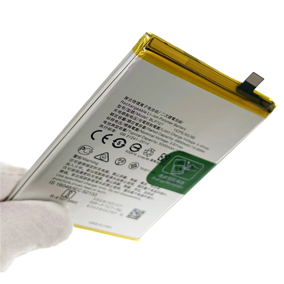 Batería original genuina BLP727 para Oppo A5 2020, A9 2020, A11X, A11, piezas de repuesto, 5000mAh 4