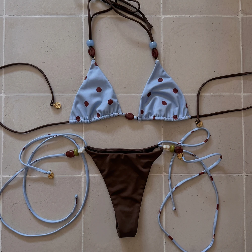 Micro Bikinis 2026 Sexy Women Swimsuit Push Up Swimwear Print Bikini Set Biquini Bathing Suit Swimming Suit Summer Beachwear