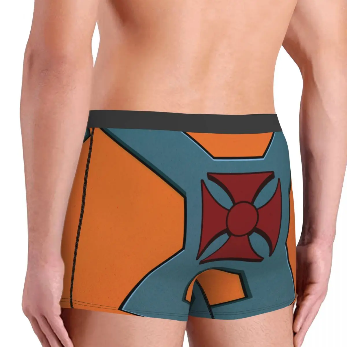 He-Man The Master Of The Universe Chest Underpants Cotton Panties Men\'s Underwear Sexy Shorts Boxer Briefs