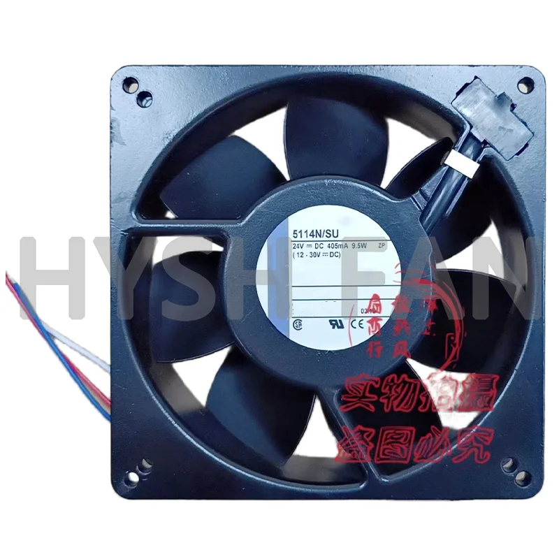 

13538 5114N/SU 24V 9.5W All-Metal High Temperature Fan