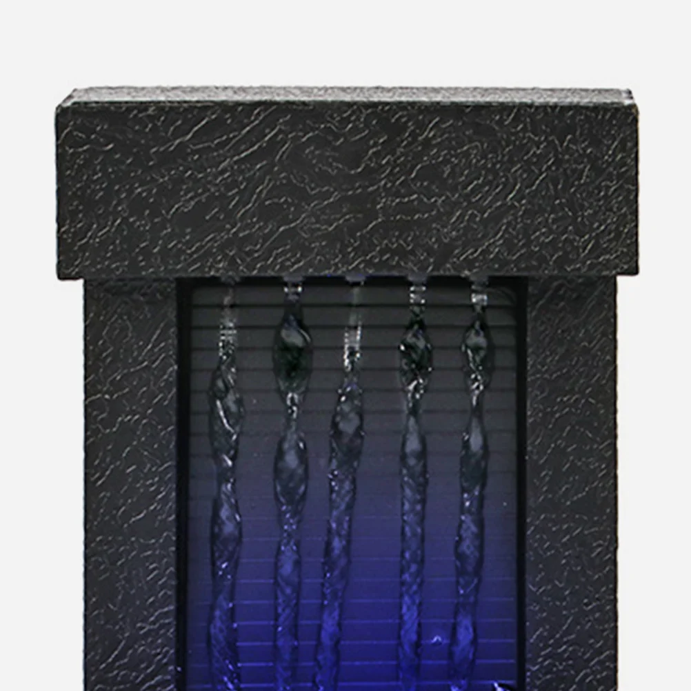 

1 set Creative Desktop Fountain Ornament for Office Indoor Zen Decor Mini Electric Waterfall Tabletop Relaxation Indoor Fountain