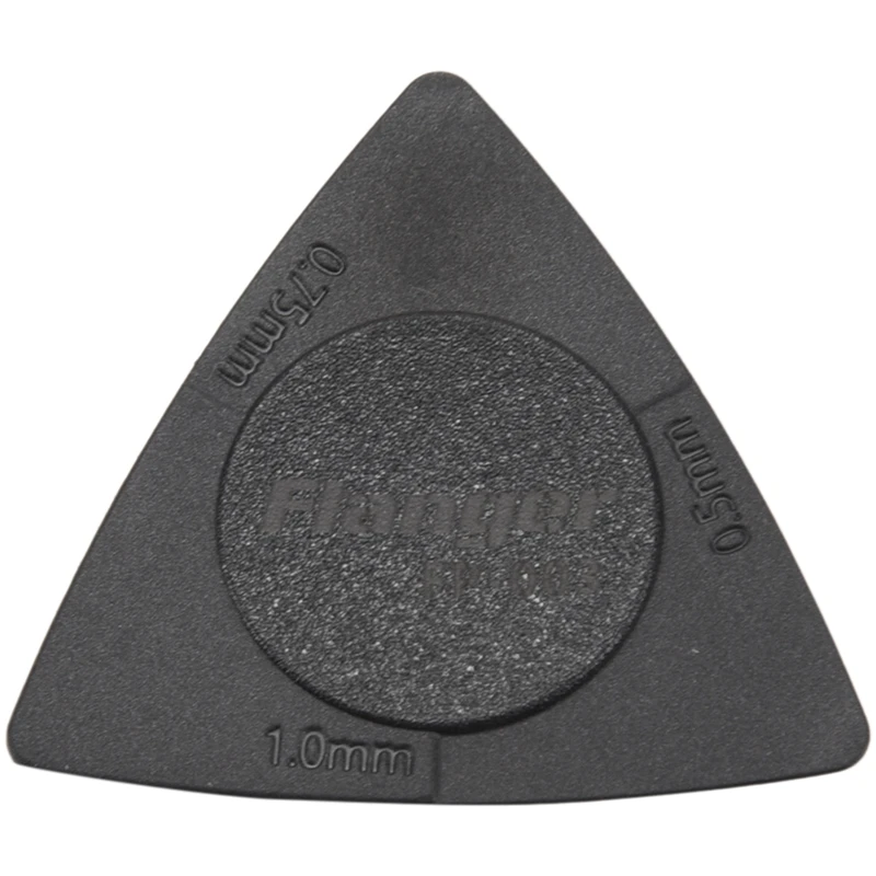 Flanger 10Pcs Triangle-Guitar Picks 1.0 0.75 0.5 Mm Thickness In PC + ABS Material Antislip Style Picks