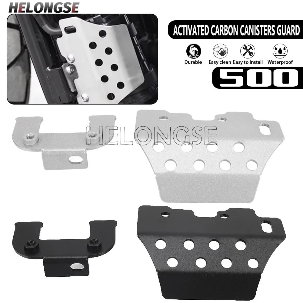 

2025 Motorcycle Activated Carbon Canisters Guard Decorative Cover For Benda Chinchilla 500 2023 2024 Napoleon 500 Accessories
