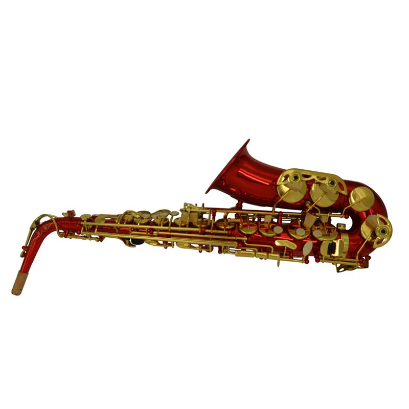 Advanced Professional Alto Eb Red Lacquer Saxophone SAX