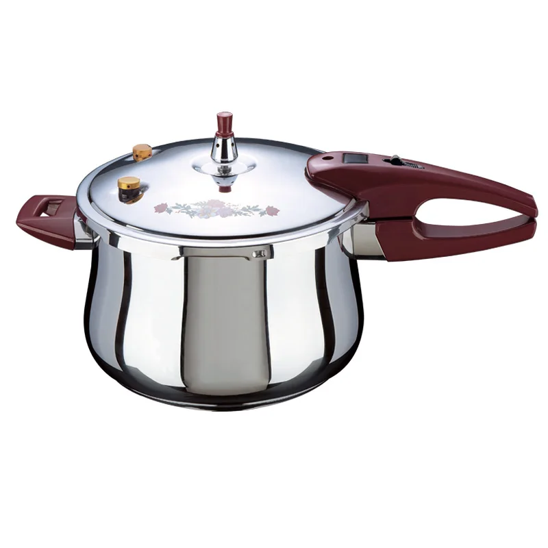 32CM/16L T-shape pressure pot induction pressure cooker with push lock stainless steel 304 rice Cooker