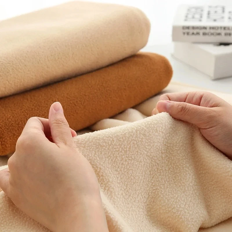 

1y/2y/3y флисовая ткань из полиэстера, осень-зима, одежда «сделай сам», швейная ткань ручной работы для верхней одежды, куртка, толстовка с плюшевой подкладкой