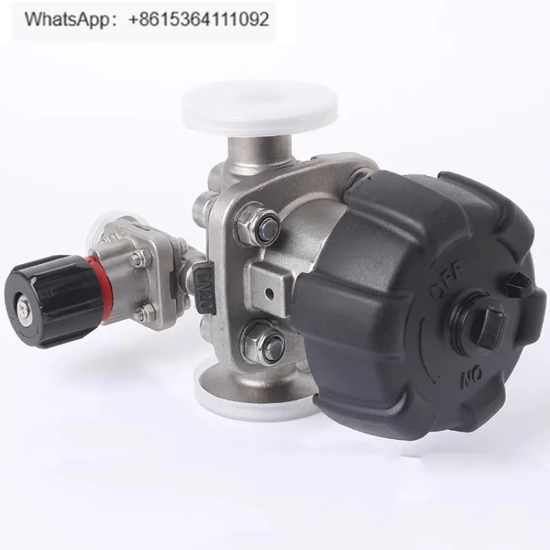 

316L food grade clamp type manual sampling valve composite diaphragm, quick-loading diaphragm valve