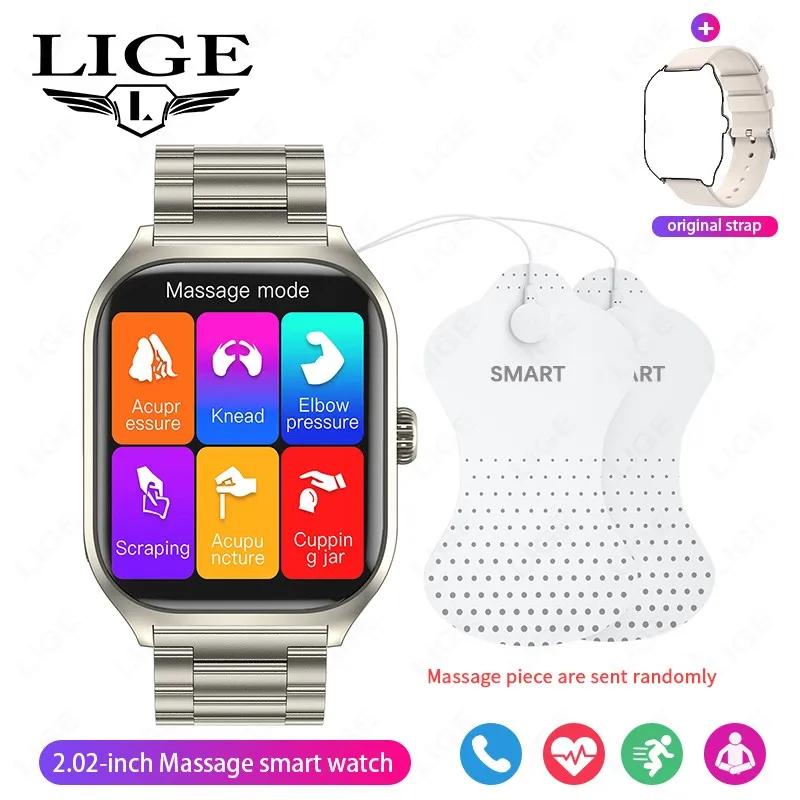LIGE Smart Watch with 1.83-Inch Display