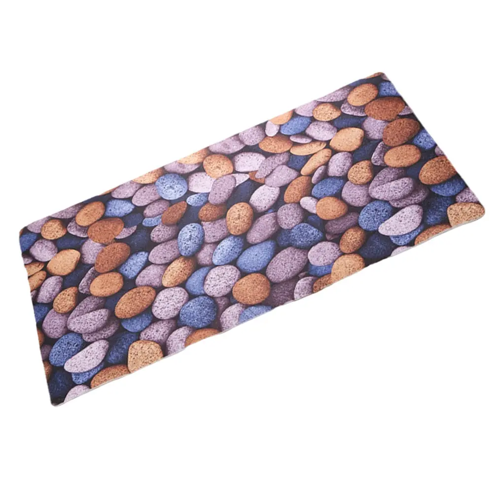 

Anti Slip Pebbles Carpet Floor Mat Home Practical Ground Mat Washable Living Room Bedroom Entrance Dormitory Office Use