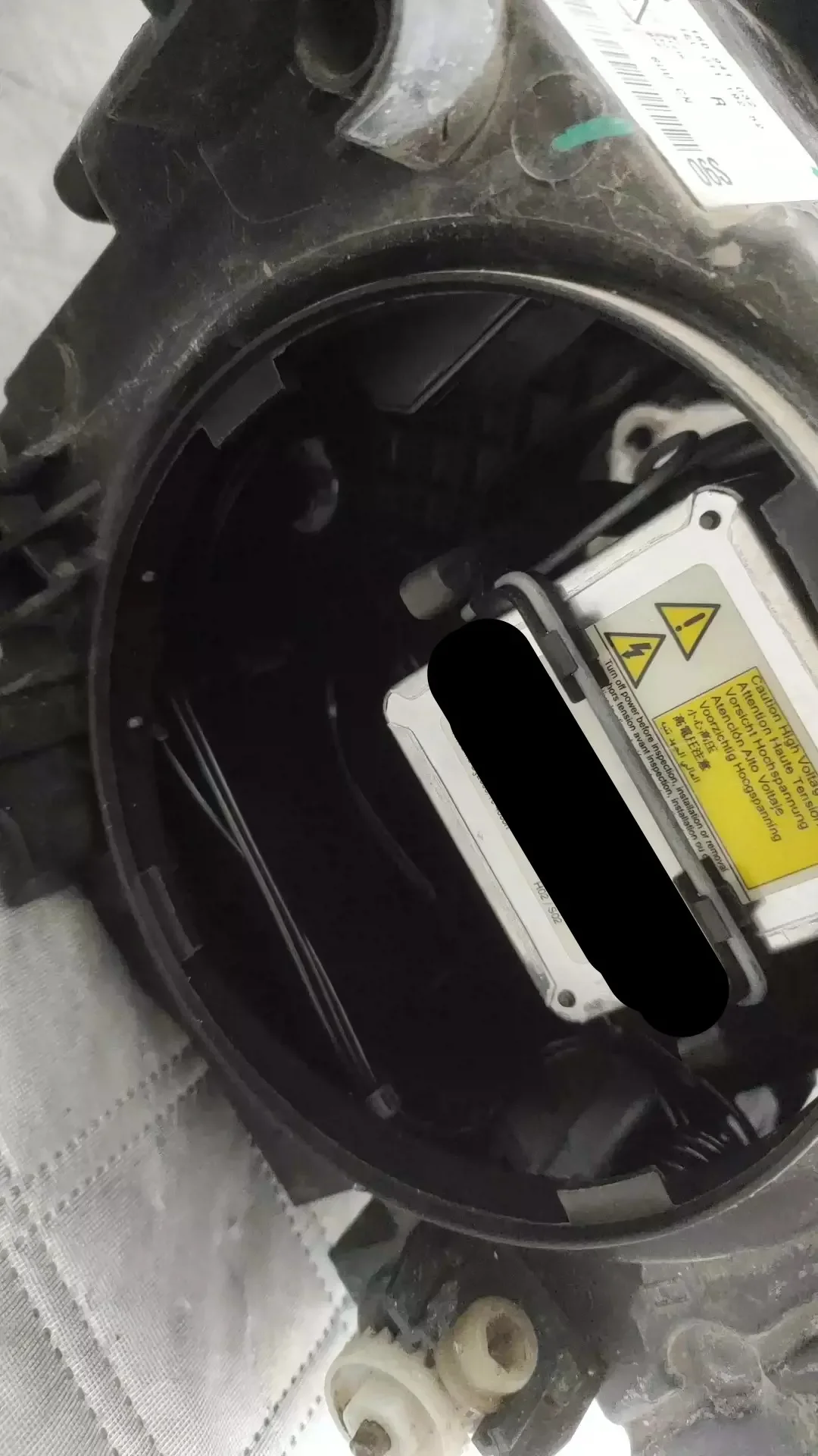 مجموعة مصابيح أمامية زينون LED لسيارة Volkswagen vw Sagitar jetta 13-18 إشارة انعطاف عين الملاك #2