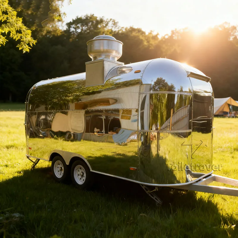 

Street Custom Rotisserie Chicken Food Truck Hot Dog Roasted Chicken Shawarma Bbq Food Trailer With Porch