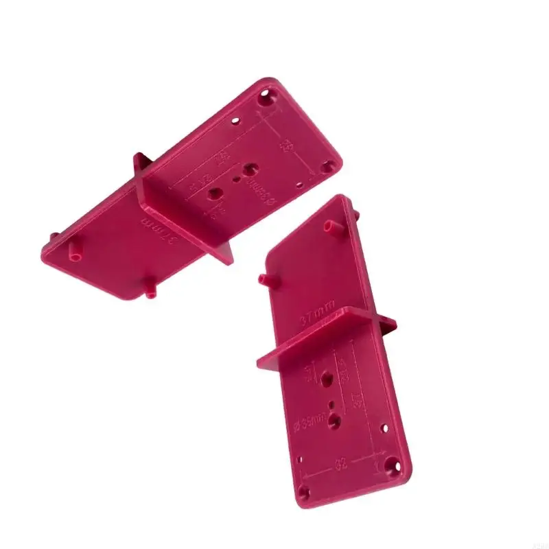 Hinge Hole Drilling Guide Positioning Mark Template 35/40mm Hing Installation