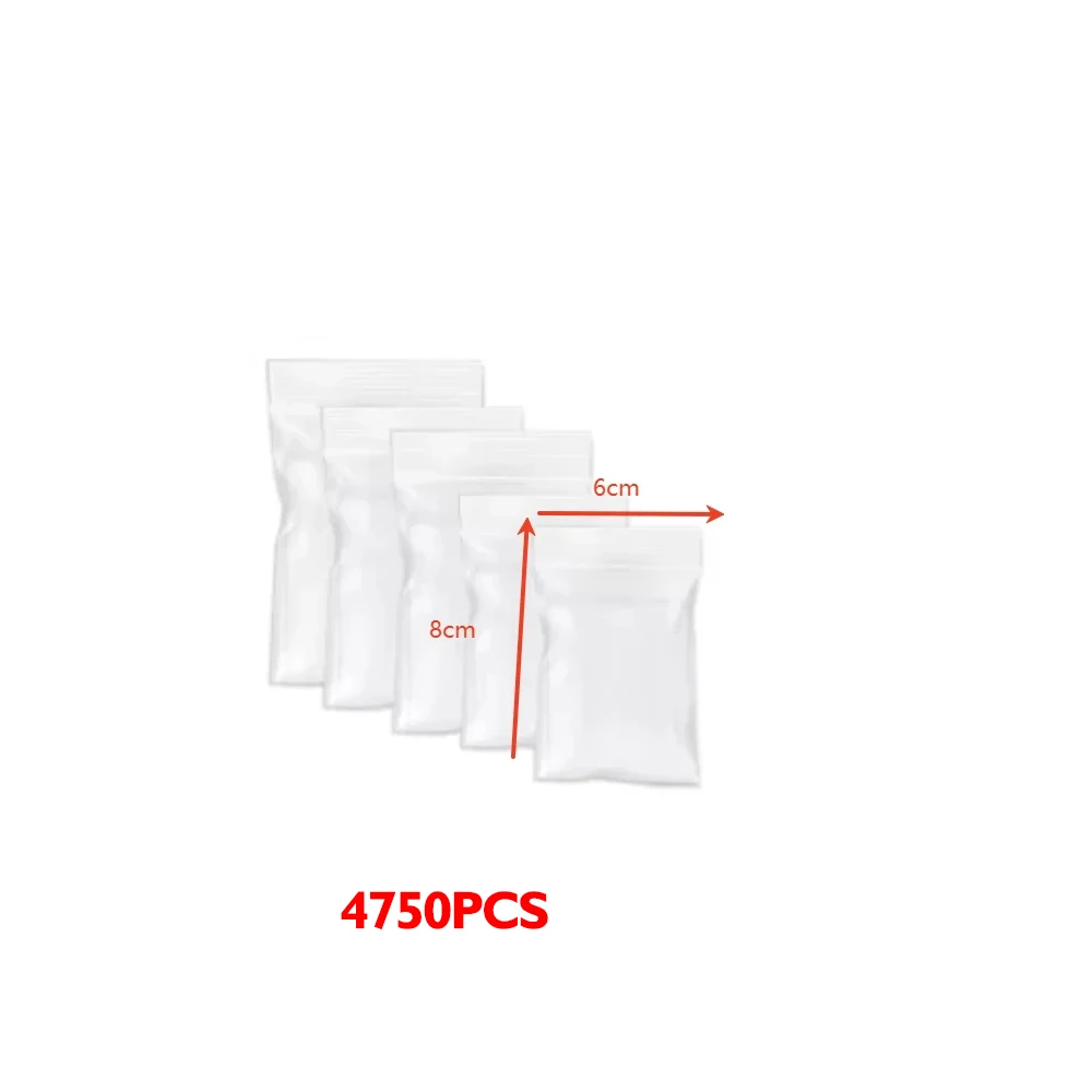 

Самозакрывающиеся пакеты 6x8 см, толщина 0,2 мм - 4750 шт.