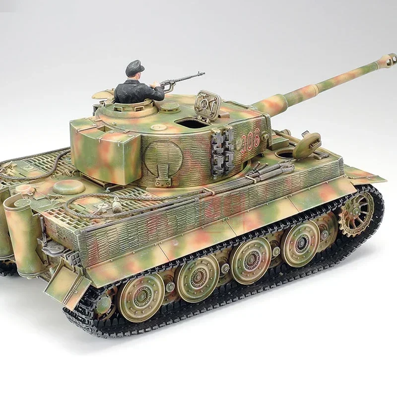 

Tamiya 35146 1/35 Panzerkampfwagen VI Tiger I Sd.Kfz.181 (Late Version) Комплект модели танка в сборе — для взрослых «сделай сам»