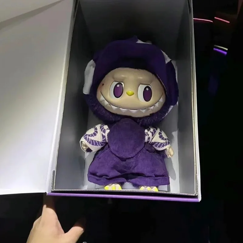 In Stock Labubu Be Fancy Now Milan Fashion Week Labuba Vinyl Plush The Monsters Doll Hand-Made Blind Box Surprise Box Mokoko