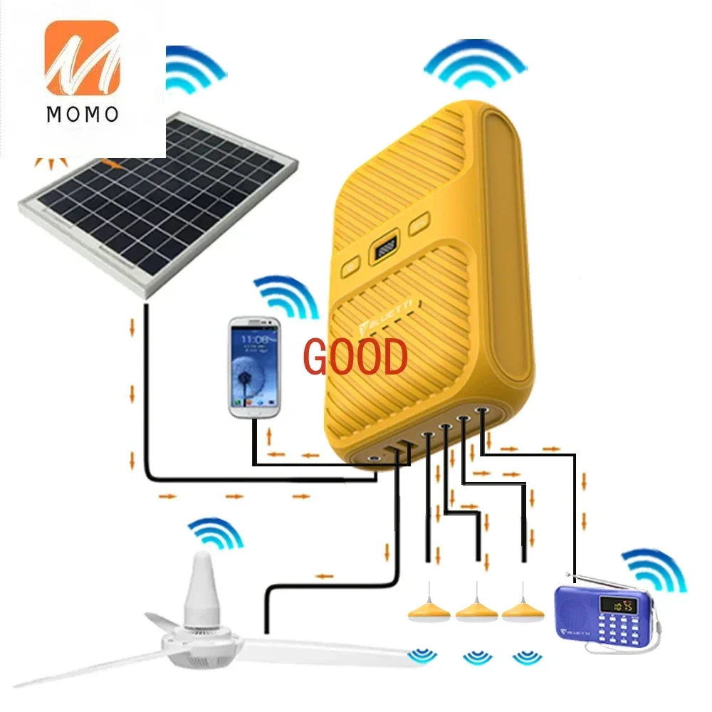 Intelligent IOT Rechargeable Solar Lighting Kits And Solar Energy System