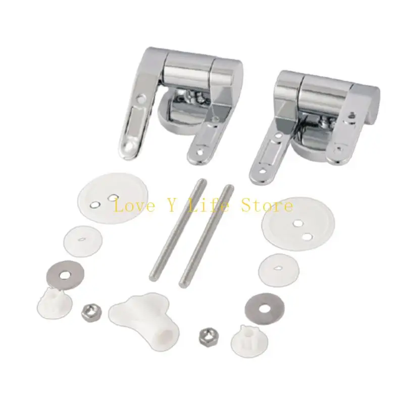 

L74C Pair of Toilet Hinges Contemporary Toilet Hinges Reliable Toilet Hinges set 2pcs