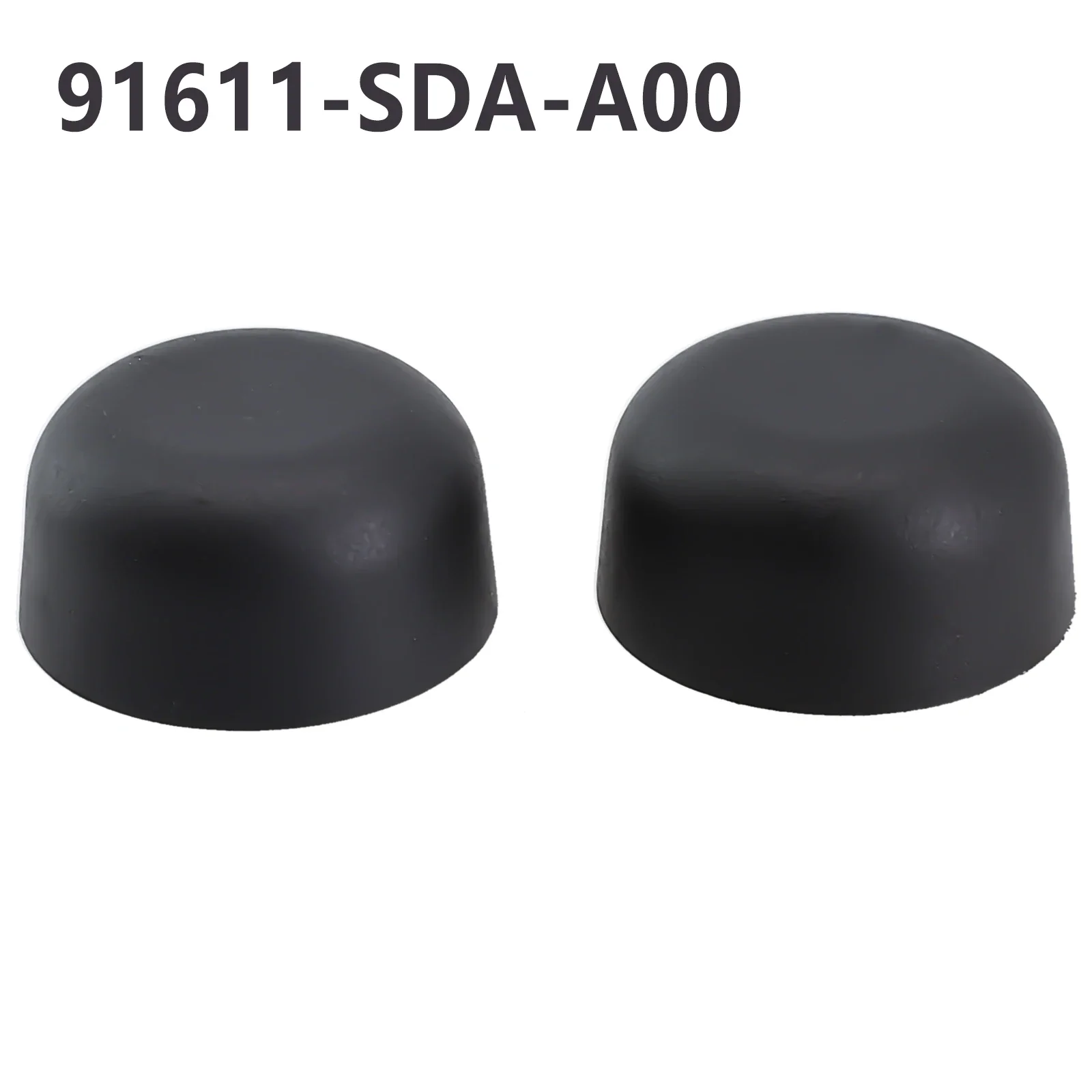 Rubber Mounting Nut Cap 2pcs 91611-SDA-A00 91611SDAA00 Durable For Accord 2003-2019 Wiper Arms Rubber Mounting